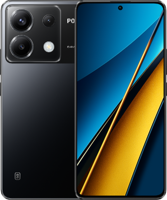Poco X6 256 GB Hafıza 12 GB Ram 6.67 inç 64 MP Çift Hatlı AMOLED Ekran Android Akıllı Cep Telefonu Siyah