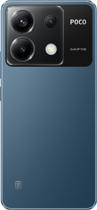 Poco X6 256 GB Hafıza 12 GB Ram 6.67 inç 64 MP Çift Hatlı AMOLED Ekran Android Akıllı Cep Telefonu Mavi