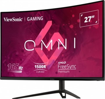 ViewSonic VX3218-PC-MHDJ 165 Hz 1 ms 31.5 inç FHD Kavisli Ekran VA Hoparlörlü HDMI Freesync 1920 x 1080 px LED Oyuncu Monitör