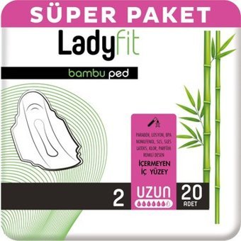 Ladyfit Bambu İnce 20'li Hijyenik Ped 1 Adet
