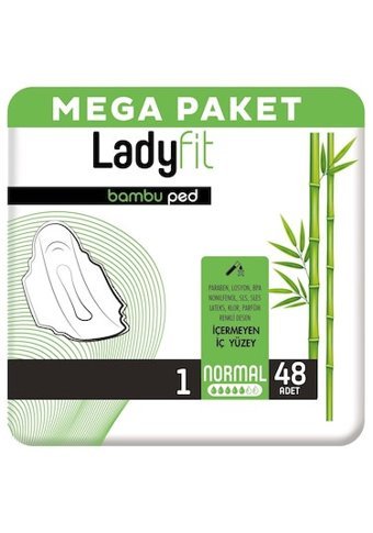 Ladyfit Bambu İnce 48'li Hijyenik Ped 1 Adet