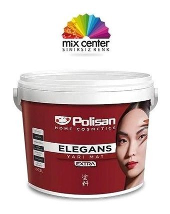 Polisan Elegans Extra Yarı Mat Silikonlu Iç Cephe Boyası 15 Lt Istanbul Beji
