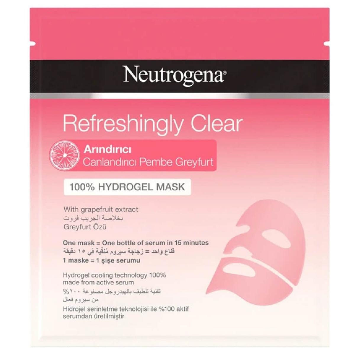 Neutrogena Refreshingly Clear Kağıt Yüz Maskesi 30 ml