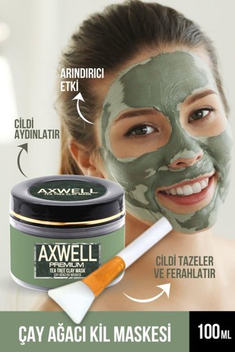 Axwell Premium Killi Nemlendirici Krem Yüz Maskesi 100 ml