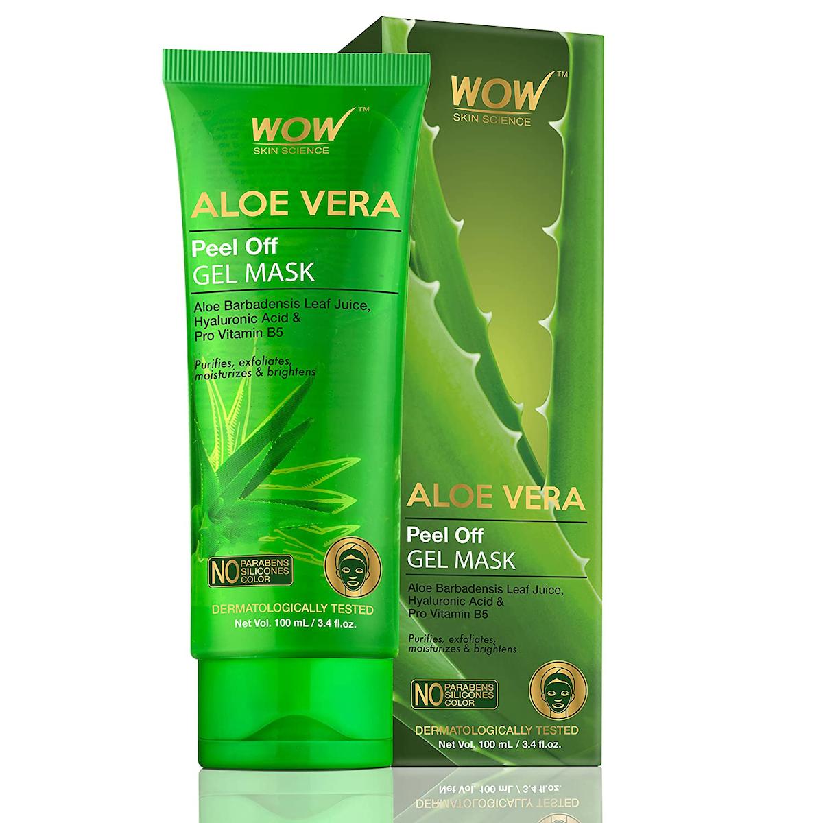 Wow Skin Science Peel Off Gel Aloe Veralı Soyulabilir Jel Yüz Maskesi 100 ml