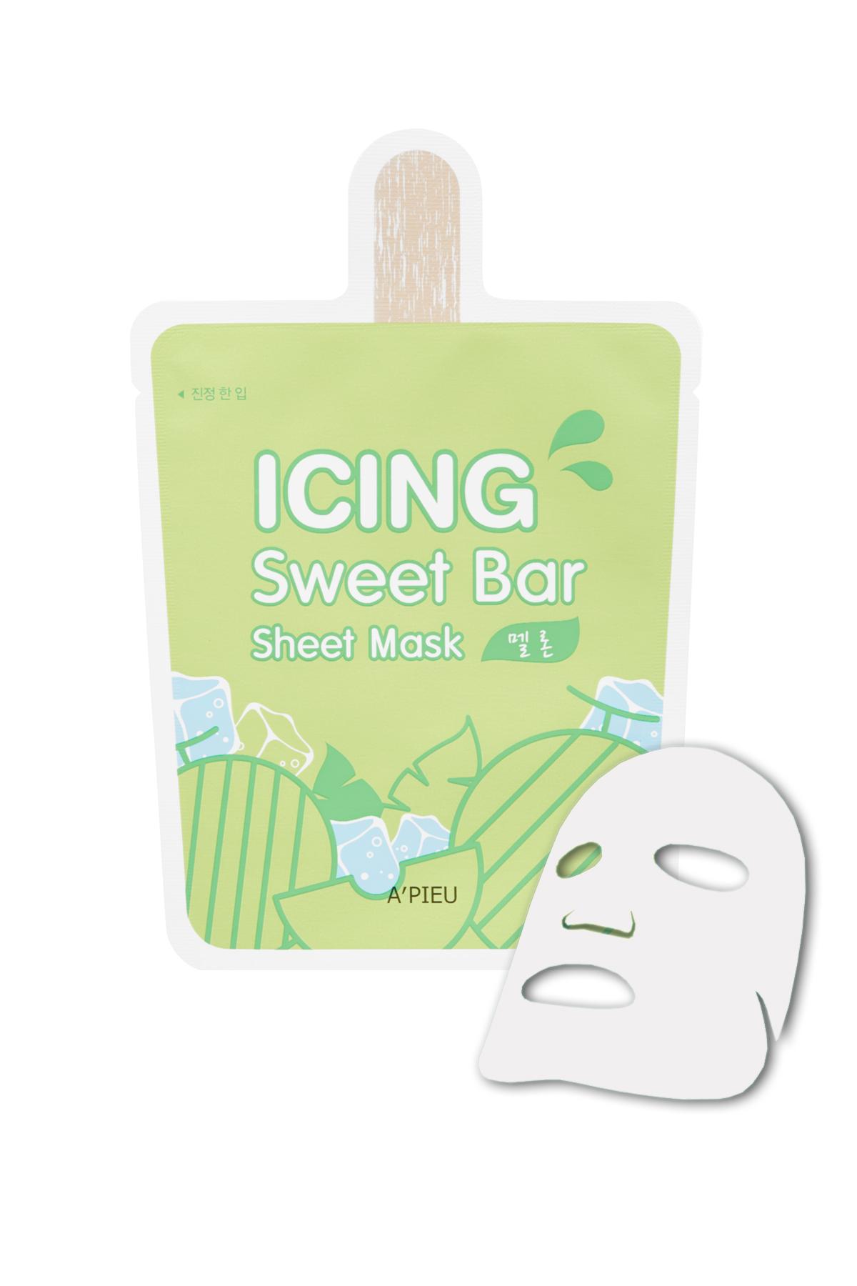 Apieu Icing Sweet Bar Kavun Kağıt Yüz Maskesi 1 Adet