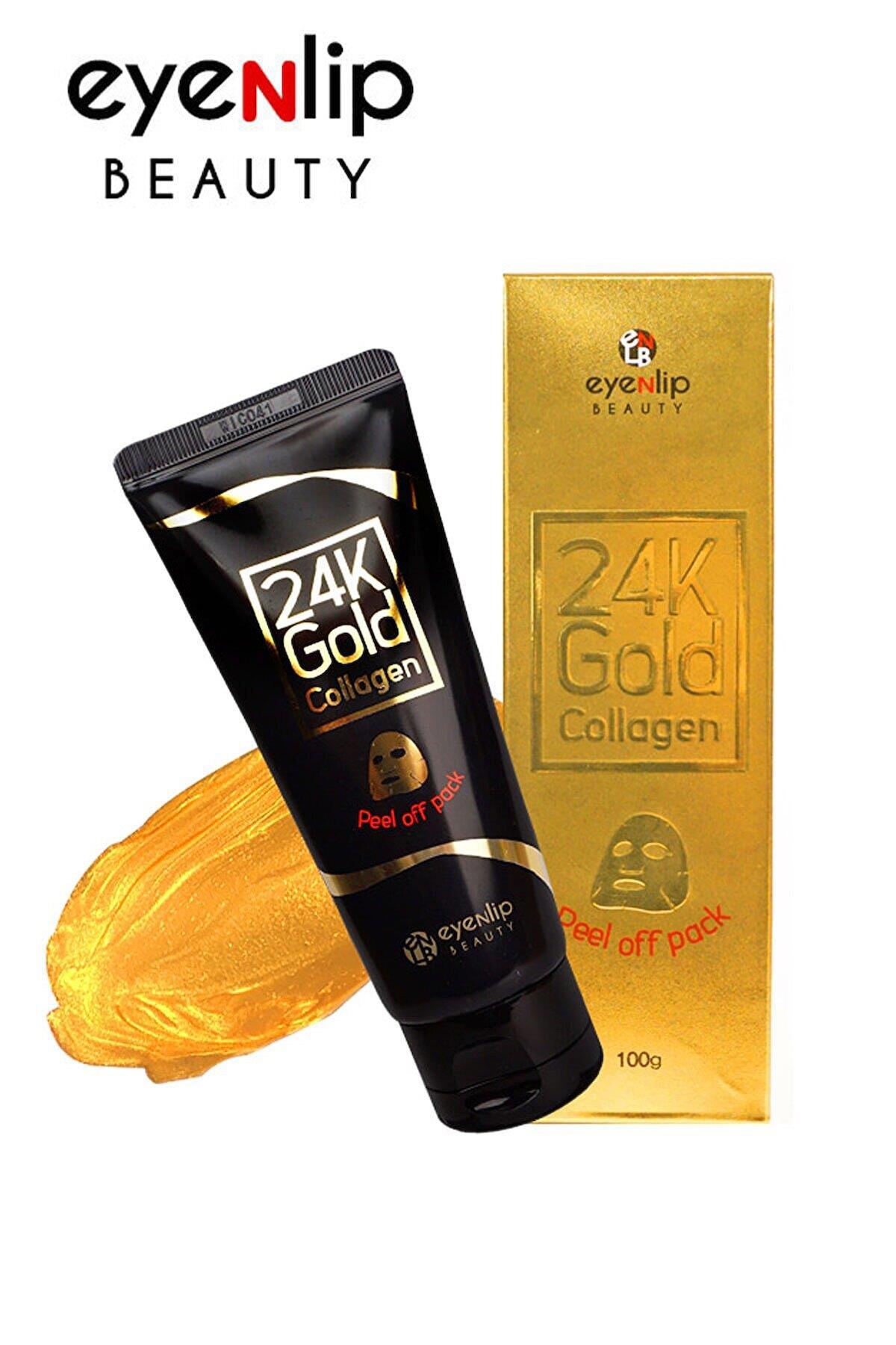Eyenlip Beauty 24K Gold Collagen Nemlendirici Soyulabilir Krem Yüz Maskesi 100 gr