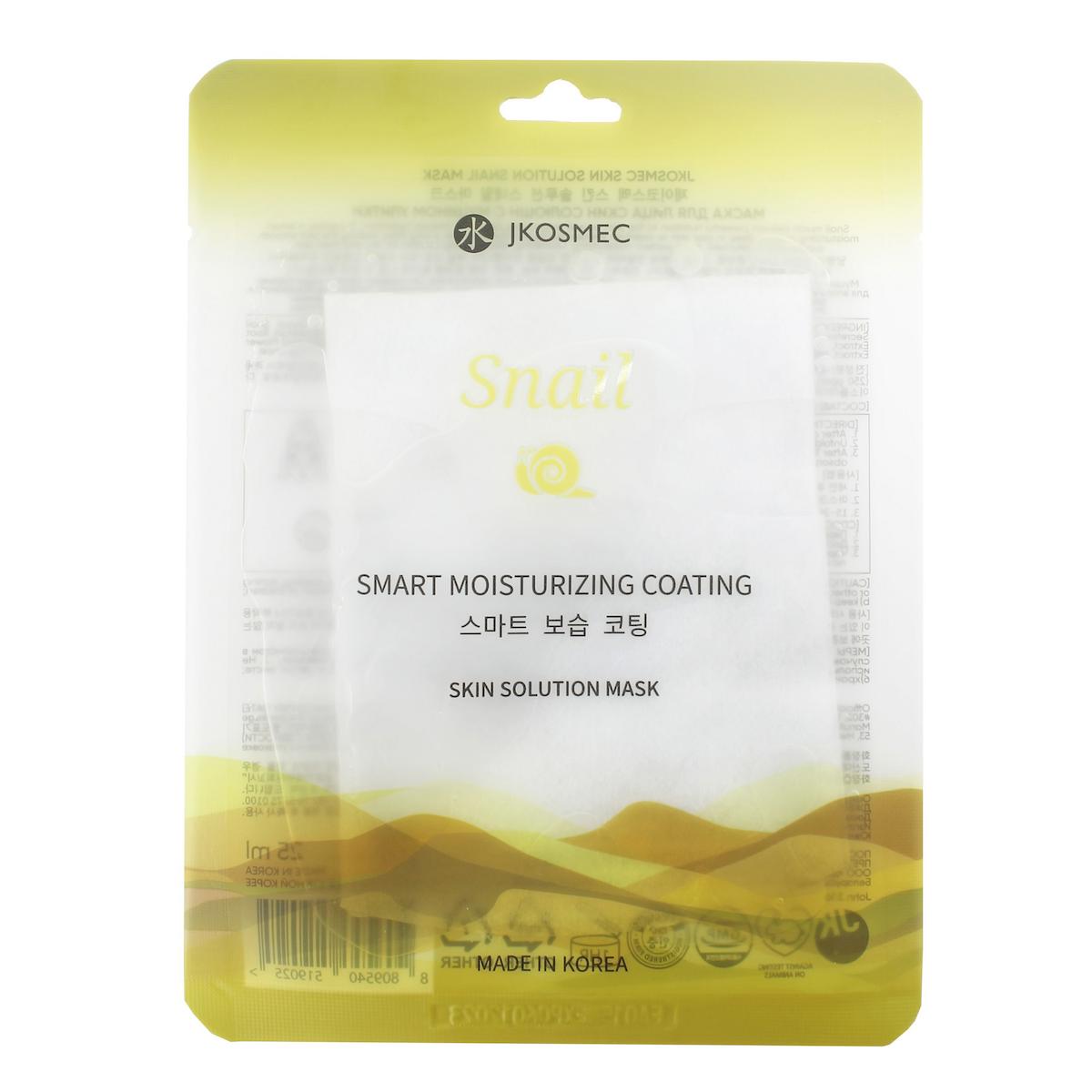 Jkosmec Skin Solution Snail Kağıt Yüz Maskesi 25 ml