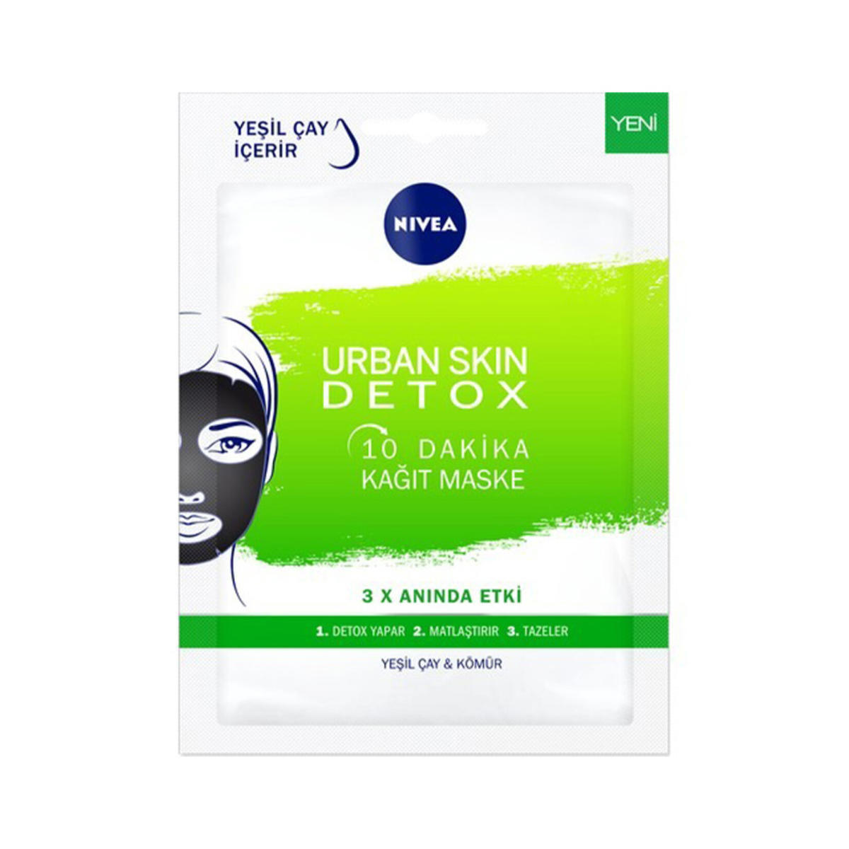 Nivea Urban Skin Yüz Maskesi 1 Adet