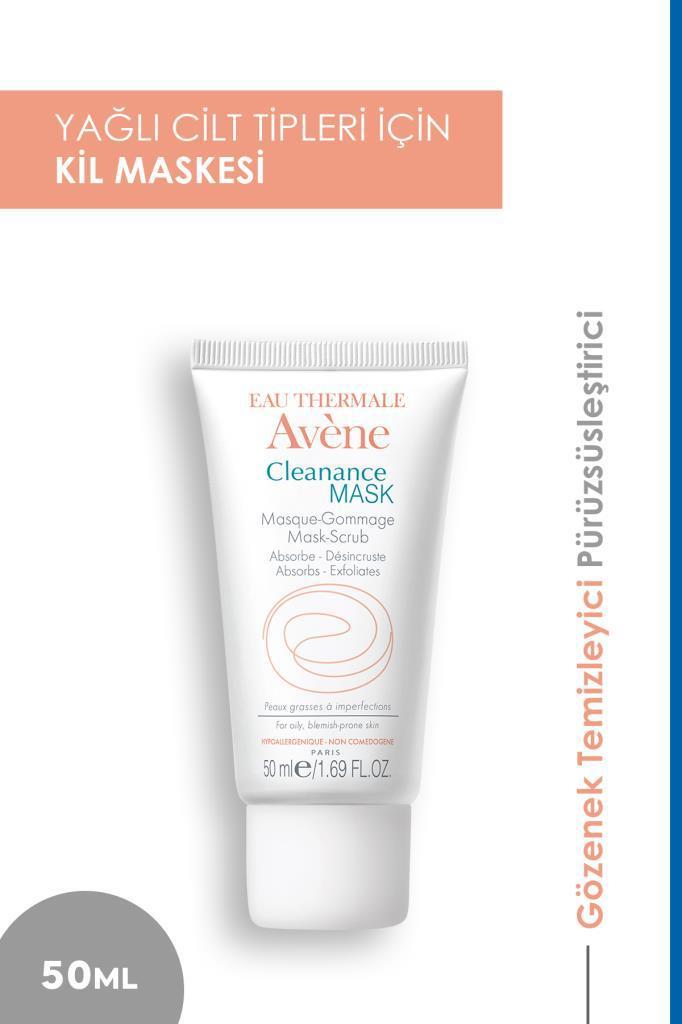 Avene Cleanance Krem Yüz Maskesi 50 ml