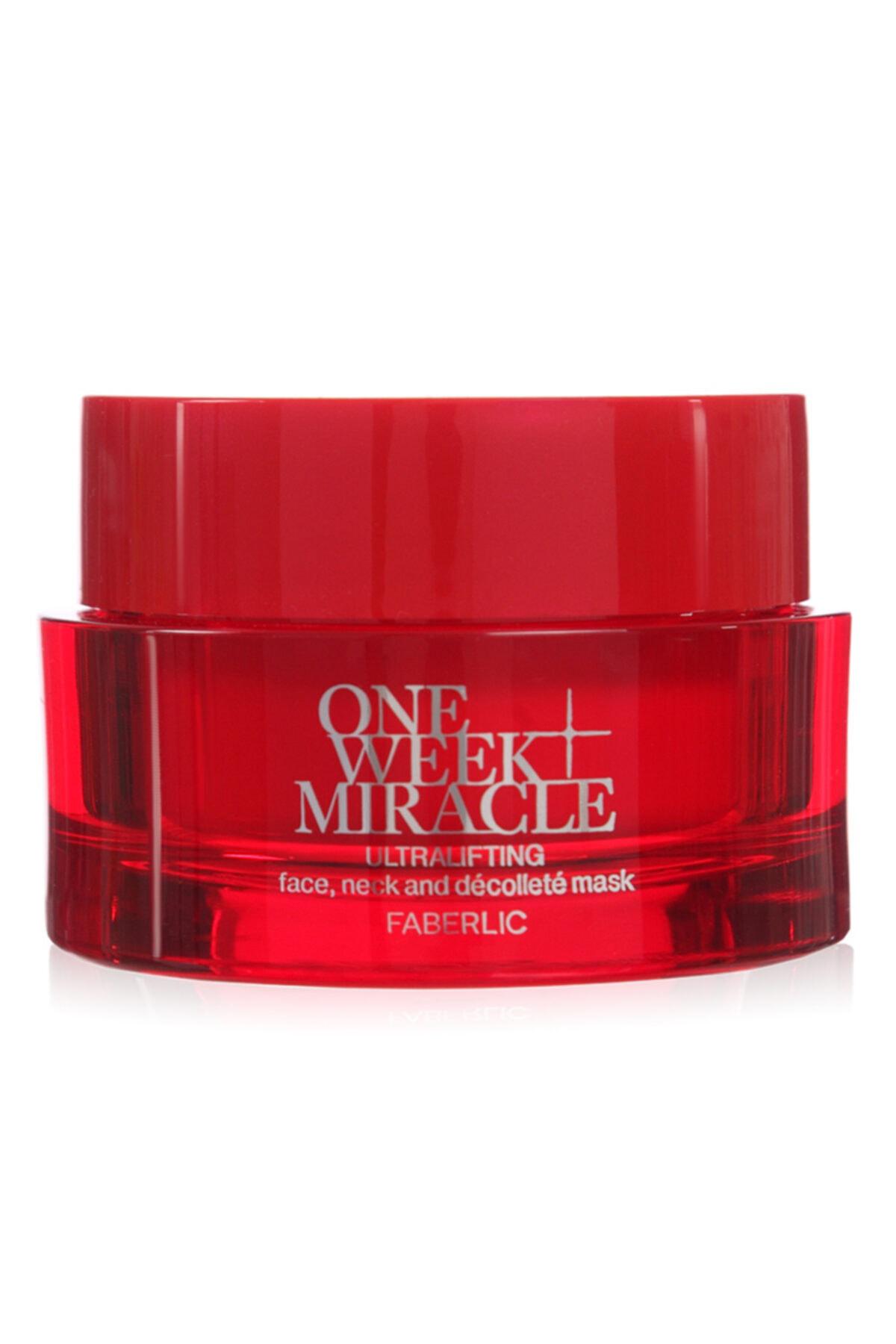 Faberlic One Week Miracle Nemlendirici Krem Yüz Maskesi 50 ml