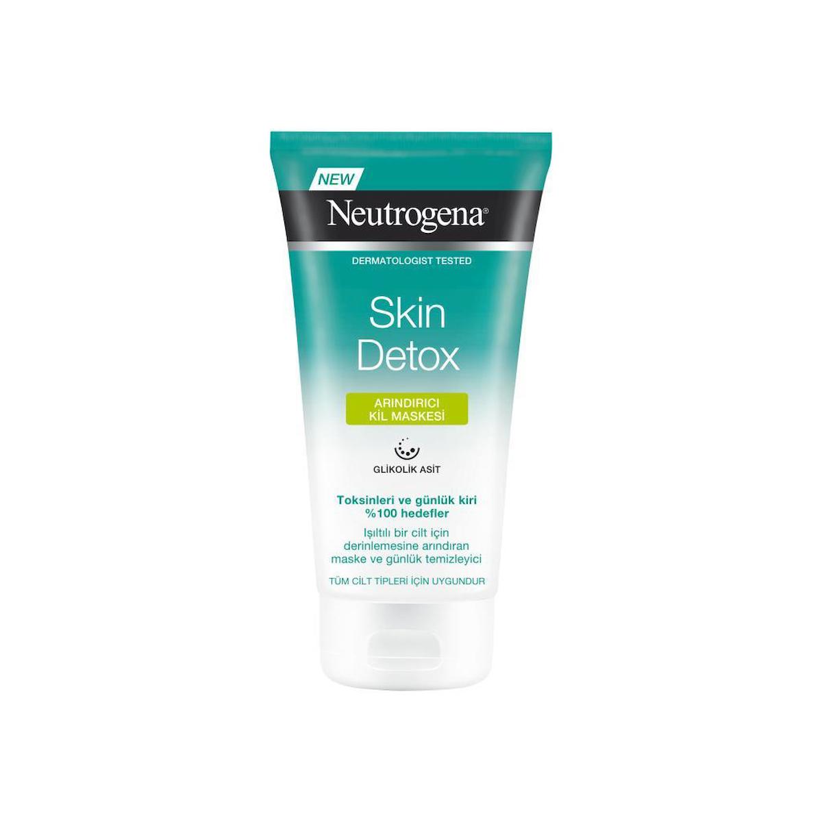 Neutrogena Skin Detox Killi Yüz Maskesi 150 ml