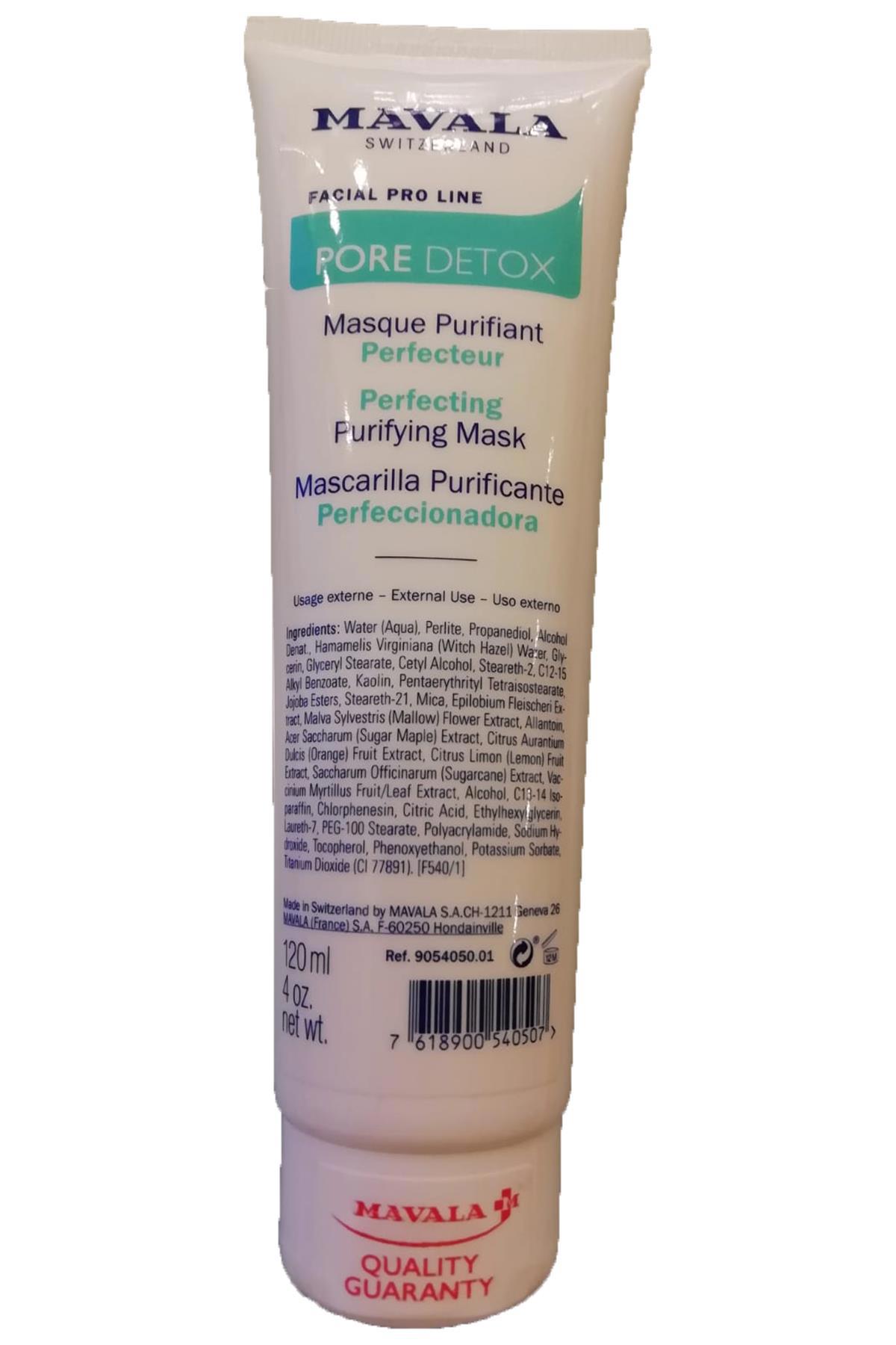 Mavala Pore Detox Krem Yüz Maskesi 120 ml