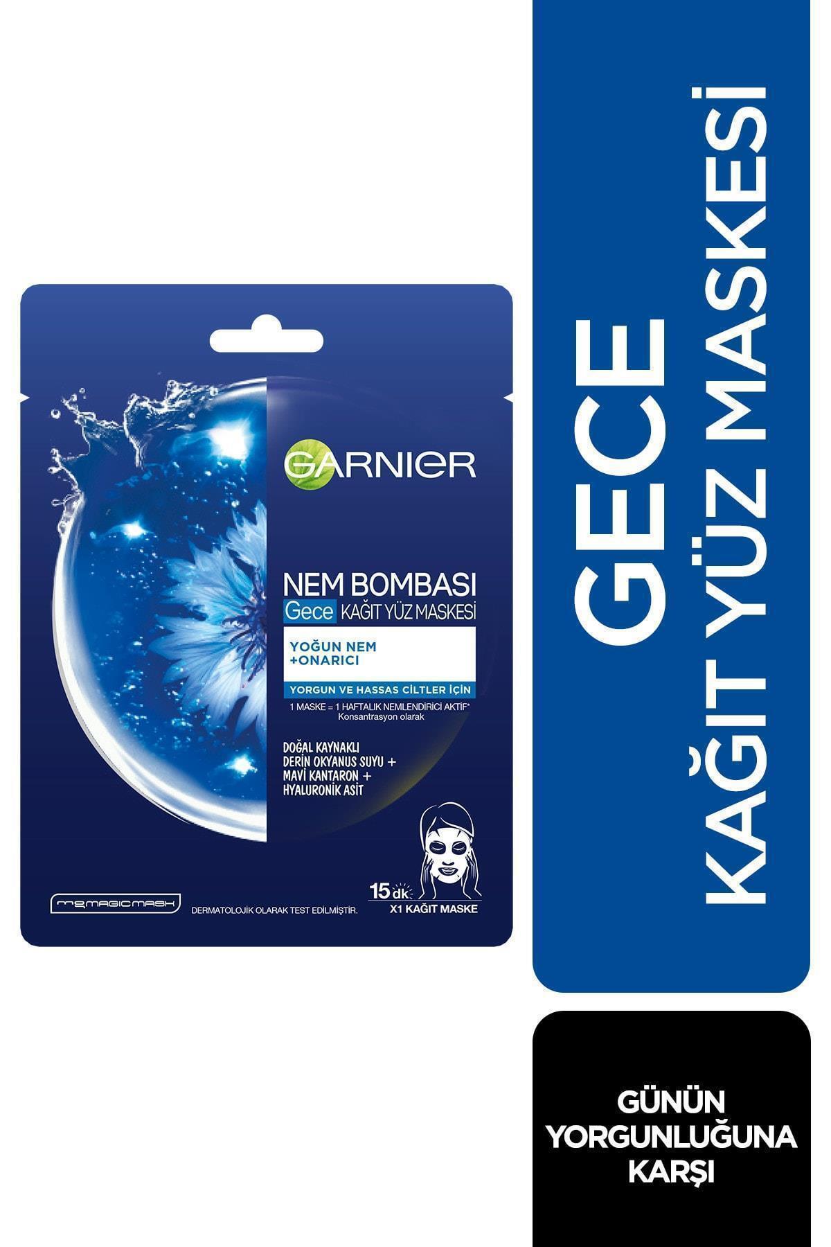 Garnier Nem Bombası Narlı Kağıt Yüz Maskesi 32 gr