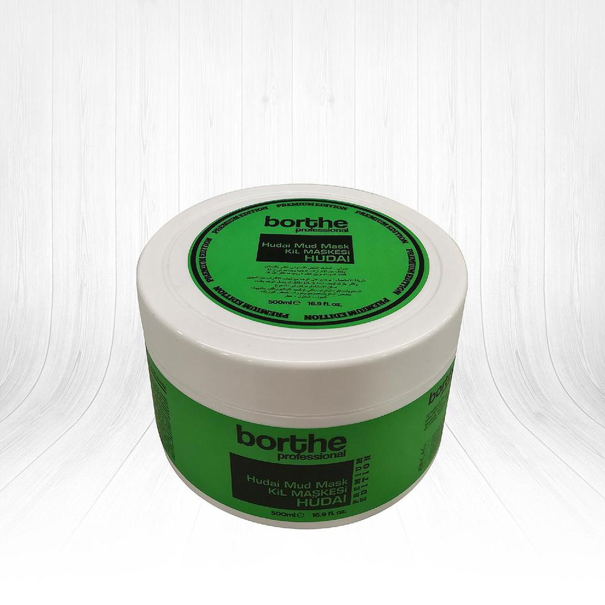 Borthe Canlandırıcı Killi Krem Yüz Maskesi 500 ml