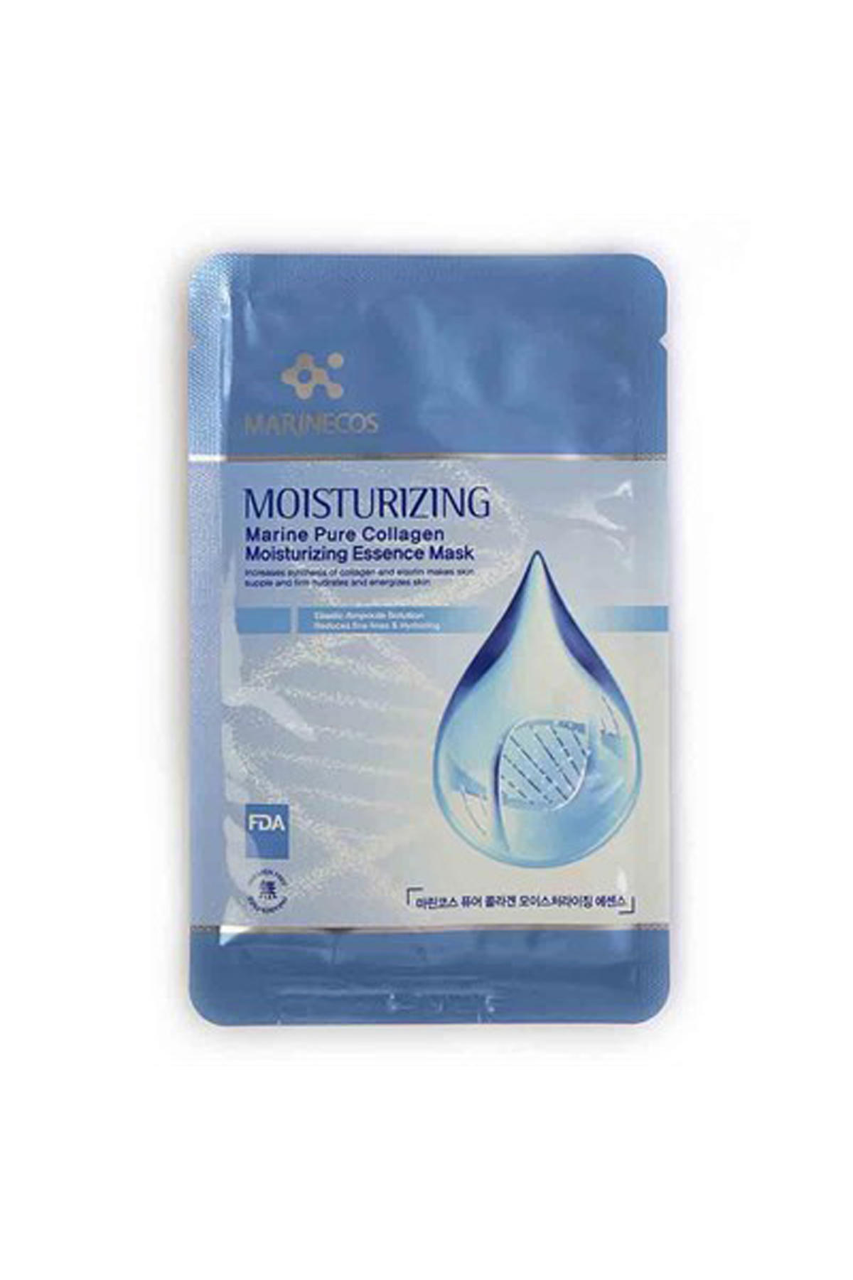 Marinecos Marine Pure Collagen Mousturizing Nemlendirici Kağıt Yüz Maskesi 1 Adet