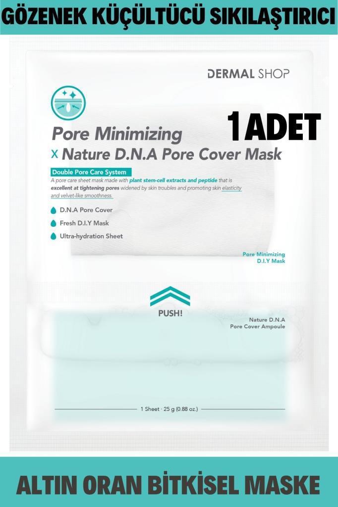 Dermal Double Pore Care System Nemlendirici Yüz Maskesi 1 Adet