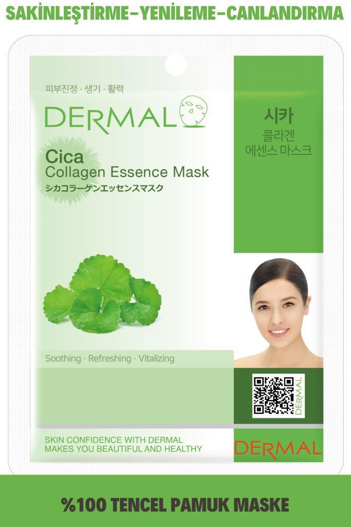 Dermal Collagen Essence Asiatica Özlü Kağıt Yüz Maskesi 23 gr
