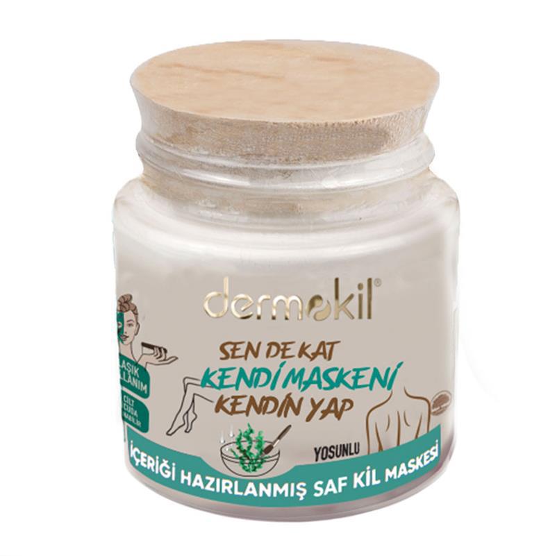 Dermokil Yosunlu Killi Nemlendirici Toz Yüz Maskesi 220 ml