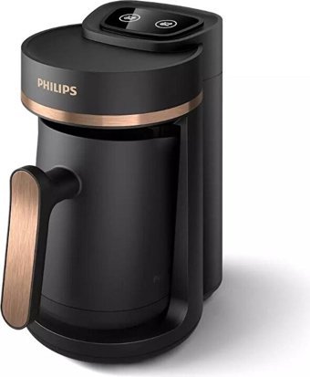 Philips Series 5000 HDA150/60 1 Hazneli 4 Fincan Közde Kahve Tadında Bakır Türk Kahvesi Makinesi