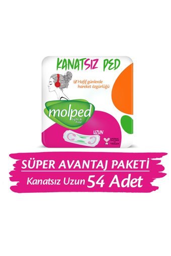 Molped Kanatsız İnce 18'li Hijyenik Ped 3 Adet