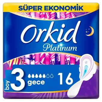 Orkid Platinum İnce 16'lı Hijyenik Ped 2 Adet