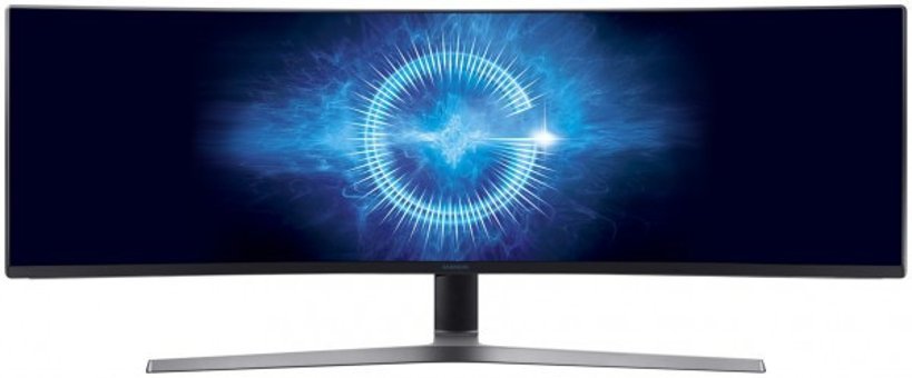 Samsung LC49HG90DMMXUF 144 Hz 1 ms 48.9 inç DFHD Kavisli Ekran Kavisli Ekran VA HDMI Freesync 3840 x 1080 px LED Oyuncu Monitör