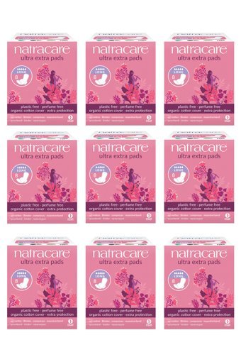Natracare Organik İnce 8'li Hijyenik Ped 9 Adet