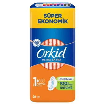 Orkid Ultra Extra İnce 24'lü Hijyenik Ped 1 Adet