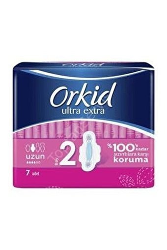 Orkid Ultra Extra İnce 24'lü Hijyenik Ped 7 Adet