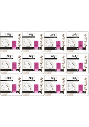 Ladyfit İnce 7'li Hijyenik Ped 12 Adet