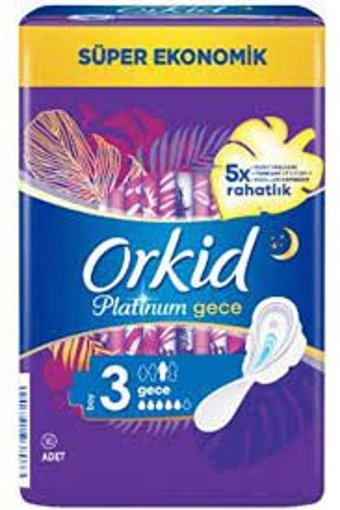 Orkid Platinum İnce 48'li Hijyenik Ped 1 Adet
