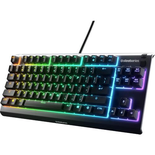 SteelSeries Apex 3 TKL Türkçe Q RGB 104 Tuşlu Kablolu Siyah Gaming Klavye