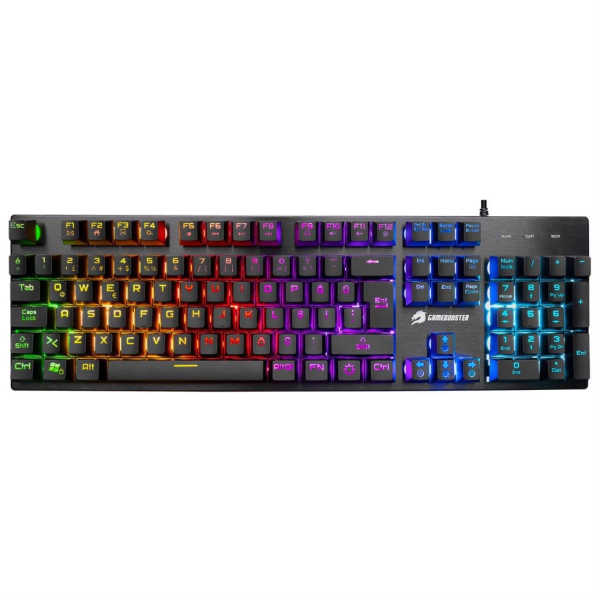 GameBooster GB-G76K Türkçe 104 Tuşlu Kablolu Siyah Normal Klavye