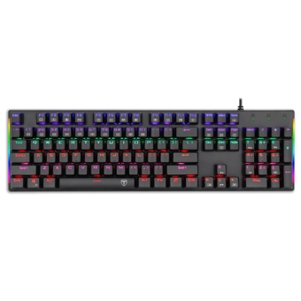 T-Dagger T-TGK310 Türkçe Q RGB 104 Tuşlu Kablolu Siyah Gaming Klavye