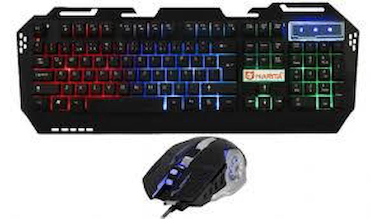 Narita GX-550 Türkçe 104 Tuşlu Kablolu Siyah Gaming Klavye