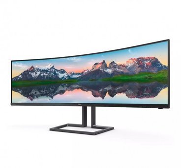 Philips 498P9Z/00 165 Hz 4 ms 48.8 inç UW-DQHD Kavisli Ekran VA Hoparlörlü HDMI 5120 x 1440 px LED Oyuncu Monitör