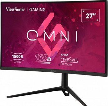 ViewSonic VX2718-2KPC-MHDJ 165 Hz 1 ms 27 inç WQHD Kavisli Ekran VA Hoparlörlü HDMI Freesync 2560 x 1440 px LED Oyuncu Monitör