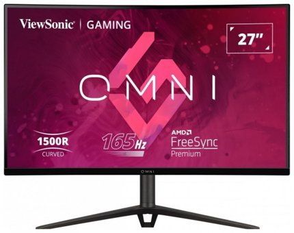 ViewSonic VX2718-2KPC-MHDJ 165 Hz 1 ms 27 inç WQHD Kavisli Ekran VA Hoparlörlü HDMI Freesync 2560 x 1440 px LED Oyuncu Monitör