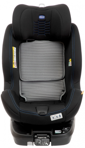 Chicco Seat3Fit Isofixli-Emniyet Kemerli 360 Derece Dönen 0-25 kg Adac Sertifikalı Yatabilen Yükseklik Ayarlı Sürüş Yönü-Sürüş Yönü Tersi Oto Koltuğu Siyah