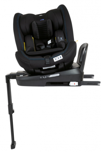 Chicco Seat3Fit Isofixli-Emniyet Kemerli 360 Derece Dönen 0-25 kg Adac Sertifikalı Yatabilen Yükseklik Ayarlı Sürüş Yönü-Sürüş Yönü Tersi Oto Koltuğu Siyah