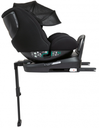 Chicco Seat3Fit Isofixli-Emniyet Kemerli 360 Derece Dönen 0-25 kg Adac Sertifikalı Yatabilen Yükseklik Ayarlı Sürüş Yönü-Sürüş Yönü Tersi Oto Koltuğu Siyah