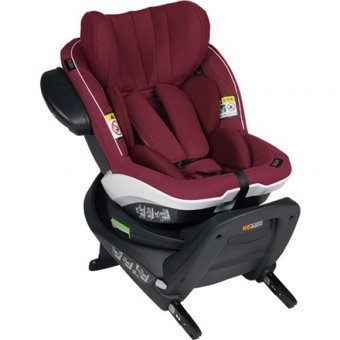 Besafe Izi Turn I-size Isofixli 360 Derece Dönen 0-18 kg Yatabilen Yükseklik Ayarlı Sürüş Yönü-Sürüş Yönü Tersi Oto Koltuğu Bordo