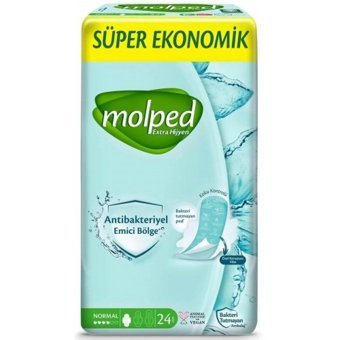 Molped Extra İnce 24'lü Hijyenik Ped 3 Adet