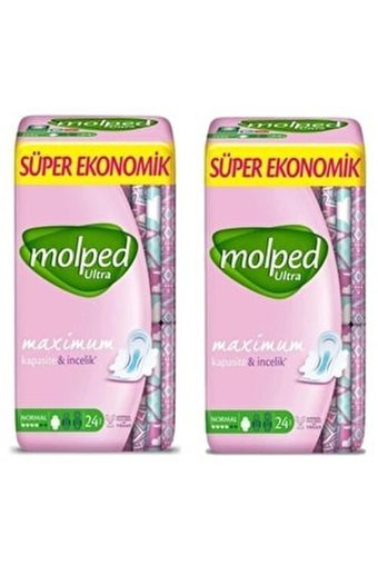 Molped Ultra İnce 24'lü Hijyenik Ped 2 Adet