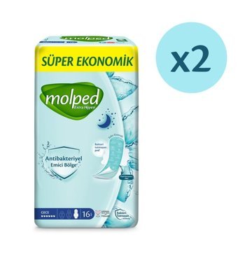 Molped Extra İnce 32'li Hijyenik Ped 1 Adet