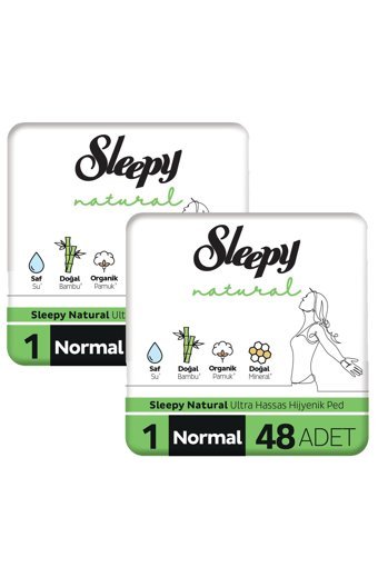 Sleepy Natural İnce 96'lı Hijyenik Ped 1 Adet