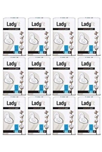 Lady İnce 18'li Hijyenik Ped 12 Adet