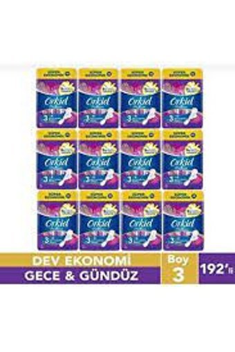 Orkid İnce 64'lü Hijyenik Ped 3 Adet