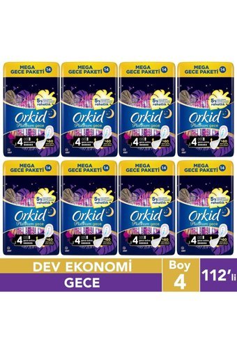 Orkid Platinum İnce 56'lı Hijyenik Ped 2 Adet
